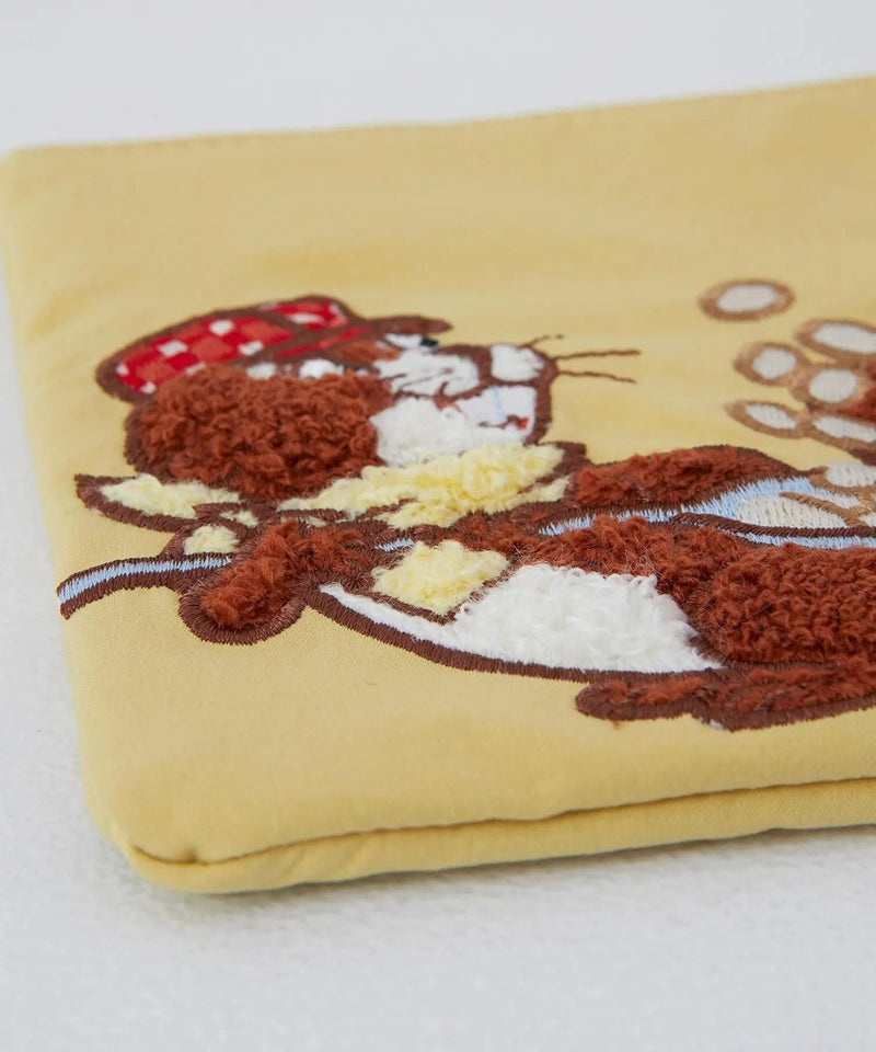 さがら刺繍 フラットポーチ Kellogg's ケロッグ TOPKAPI EFOLE | CRICKET WEB